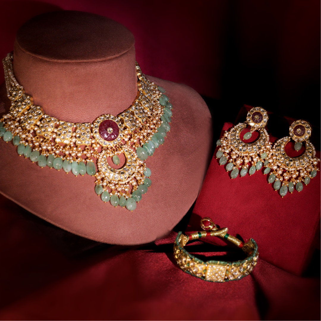 Jyoti Bridal Polki Set