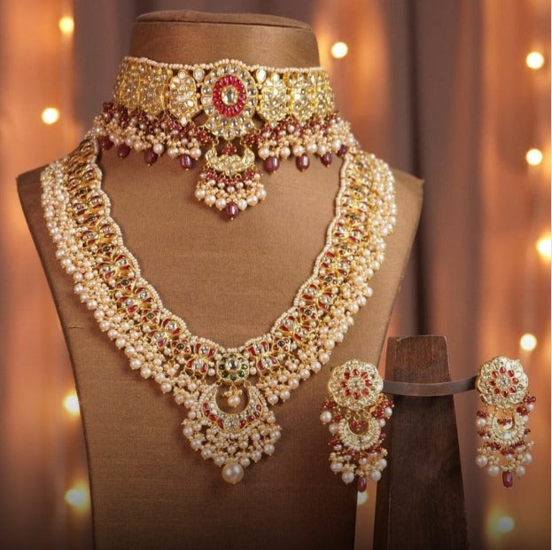 Tanisha Bridal Polki Set