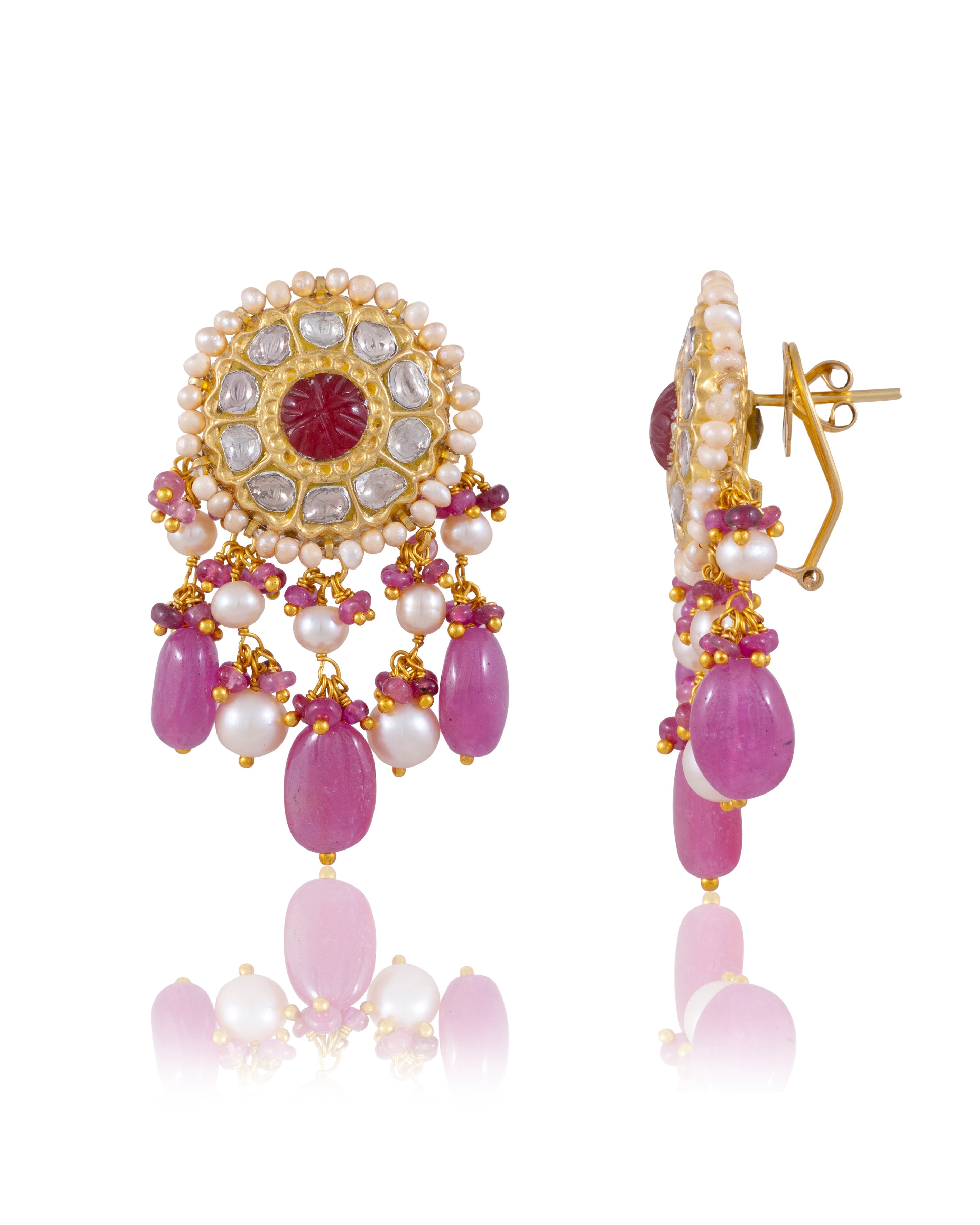 Ashia Choker And Aksha Tops Polki Set