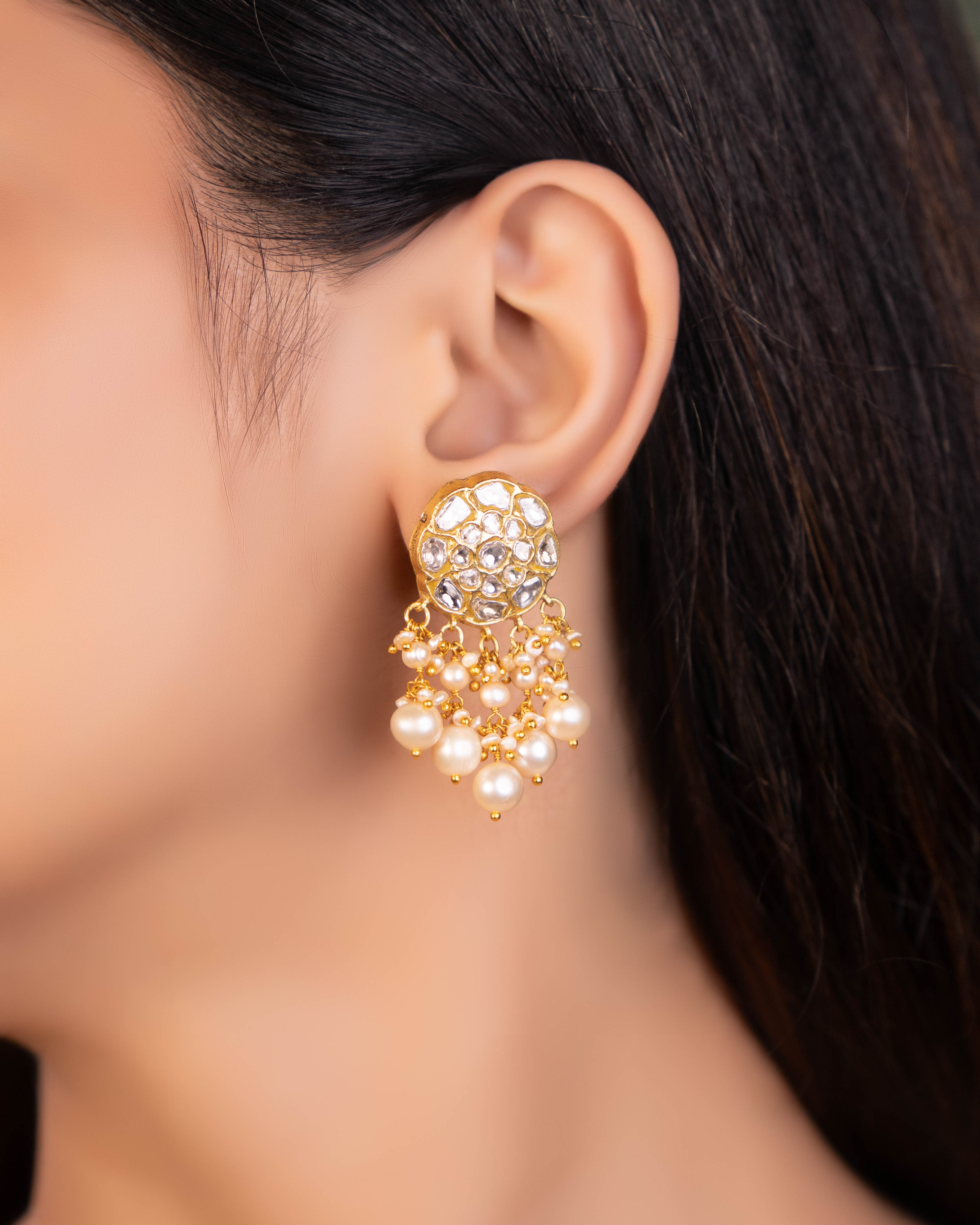 Claire Choker And Bhuvika Tops Polki Set