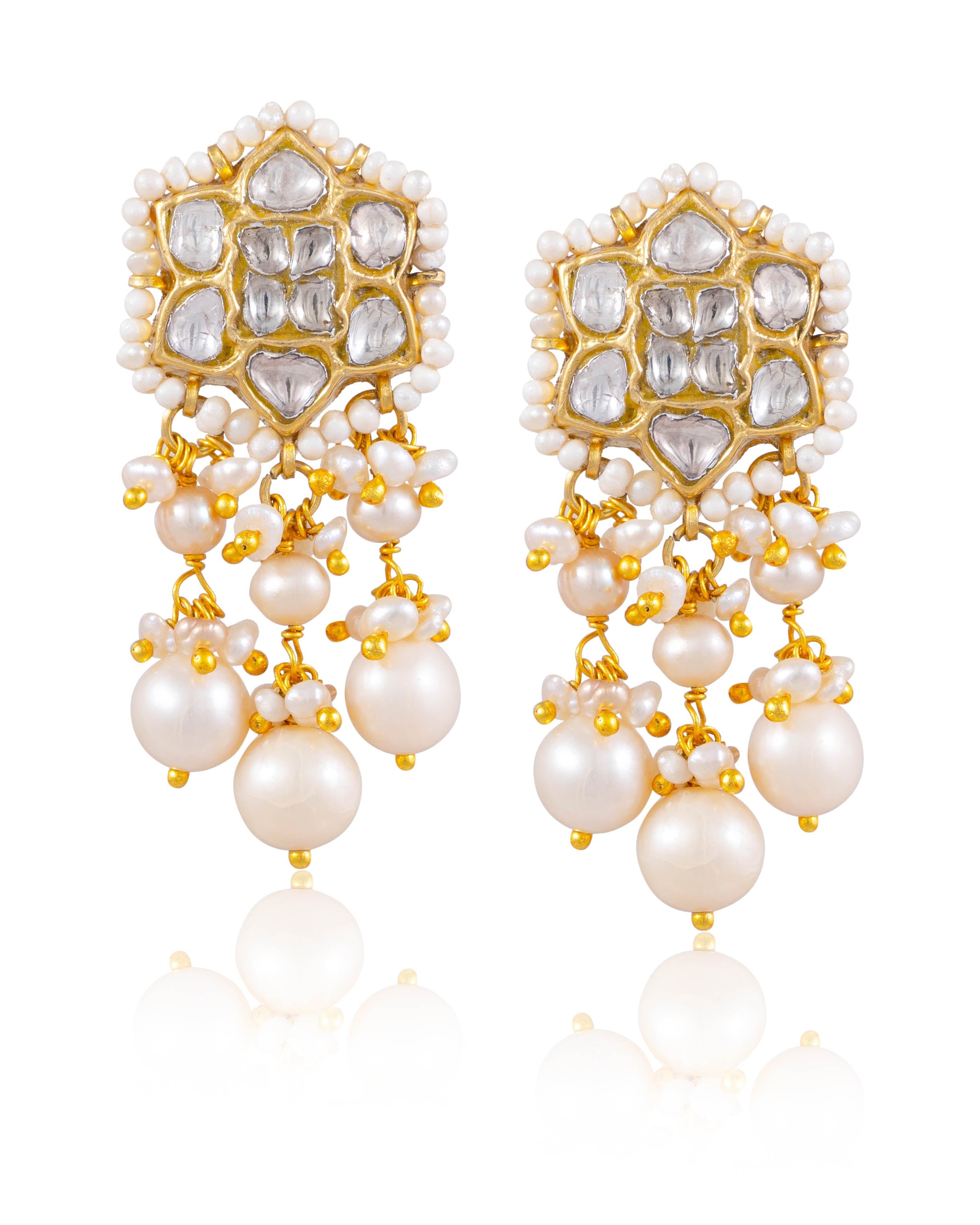 Burna Choker And Benafsa Tops Polki Set