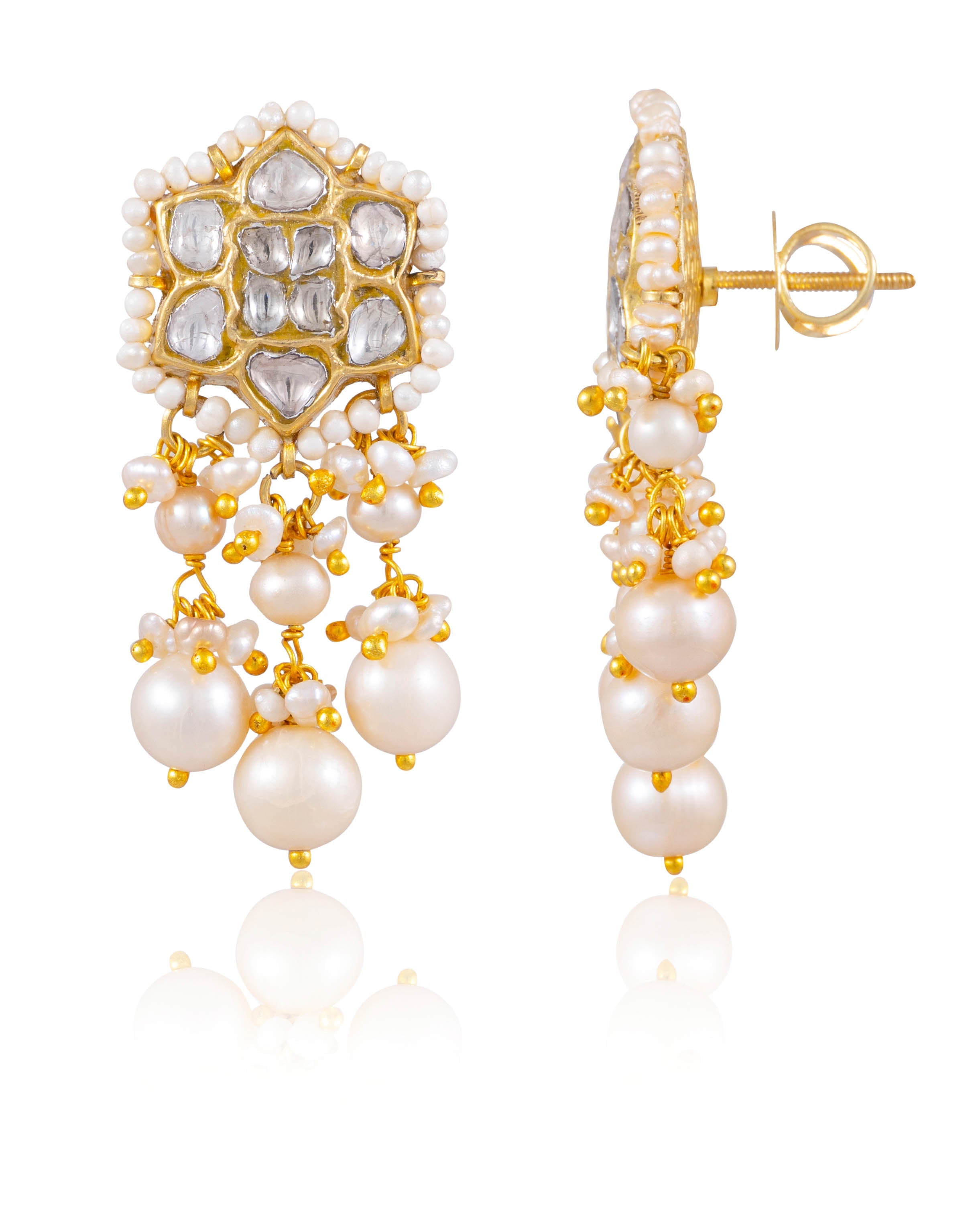 Burna Choker And Benafsa Tops Polki Set