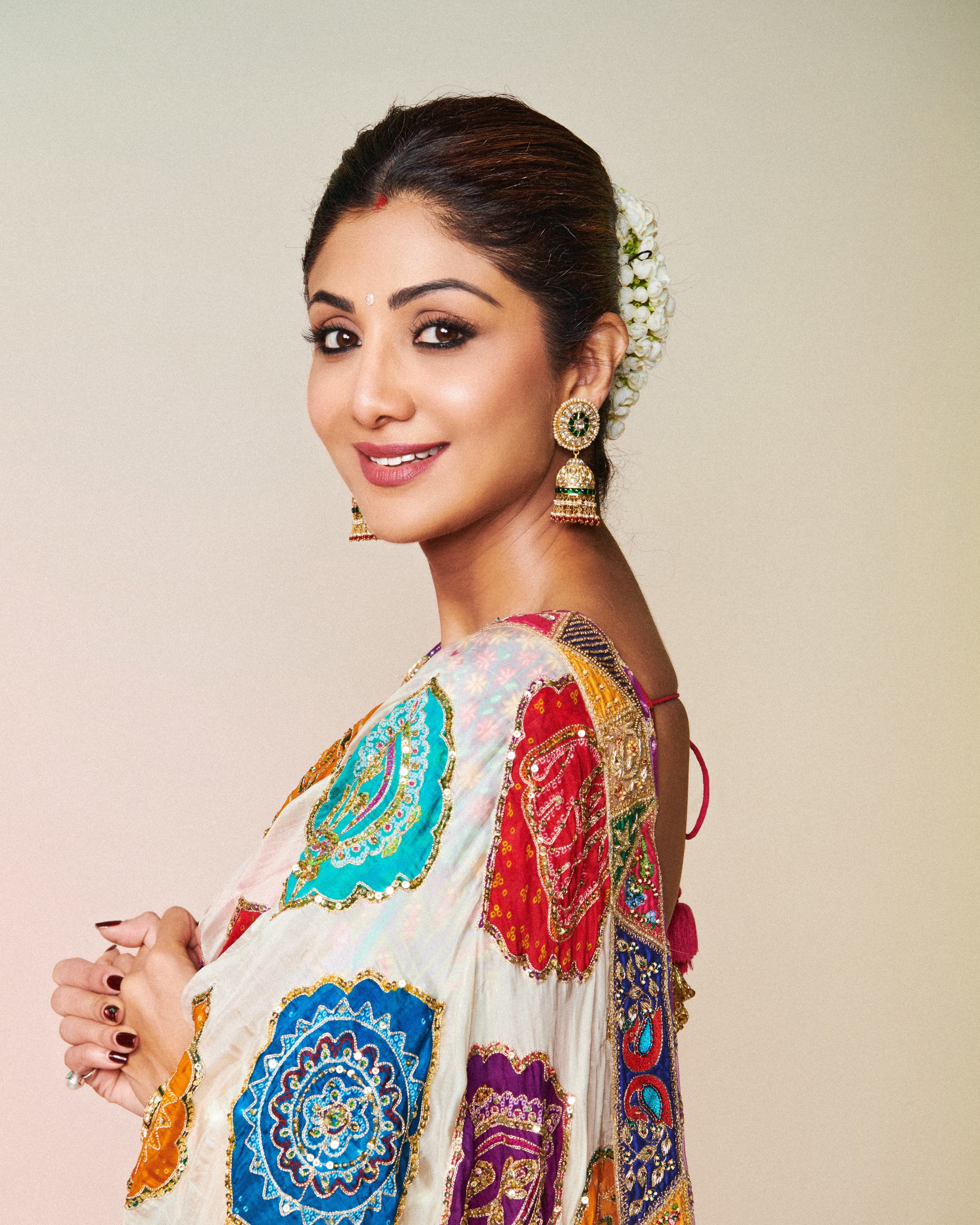 Shilpa Shetty - Akruti Polki Jhumkas