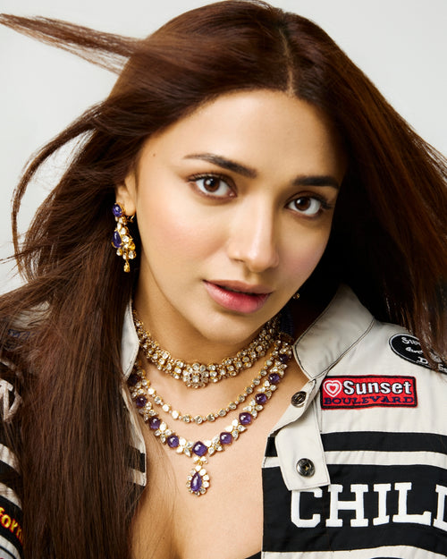 Kaylee Polki And Diamond Necklace