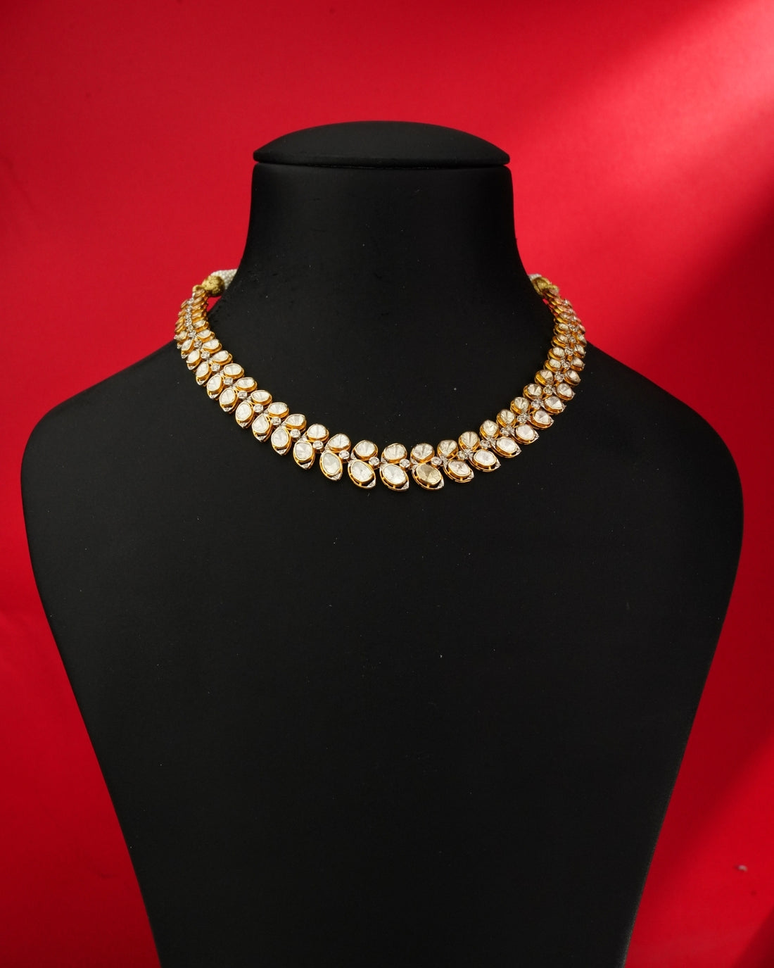 Nadira Polki And Diamond Choker