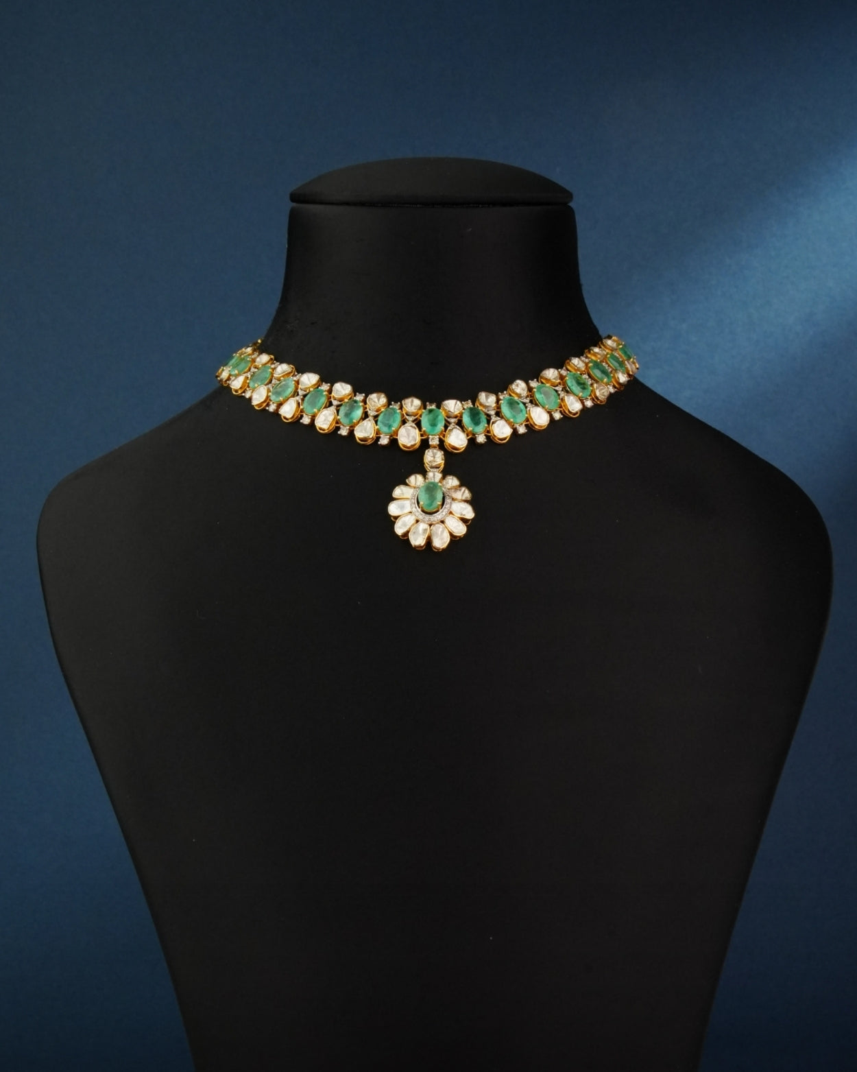 Maliha Bridal Polki And Diamond Set