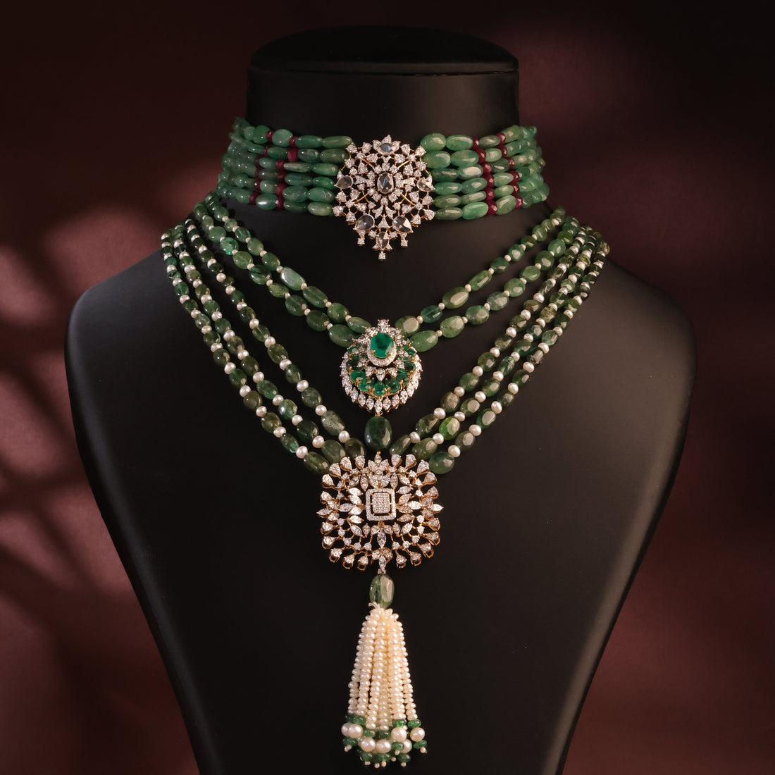 Explore Exquisite 22KT Gold Polki Jadau Jewellery – Tyaani Jewellery LLP