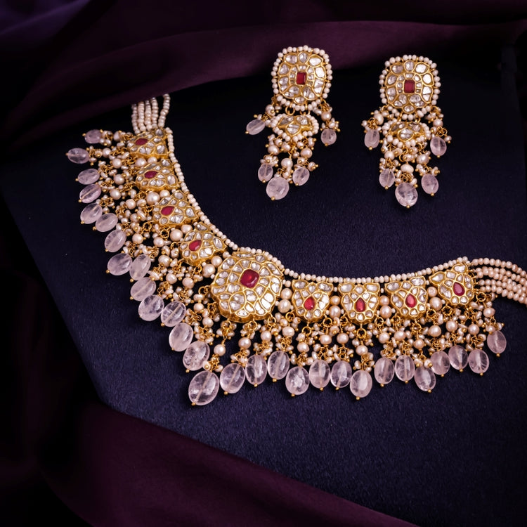 Explore Exquisite 22KT Gold Polki Jadau Jewellery – Tyaani Jewellery LLP