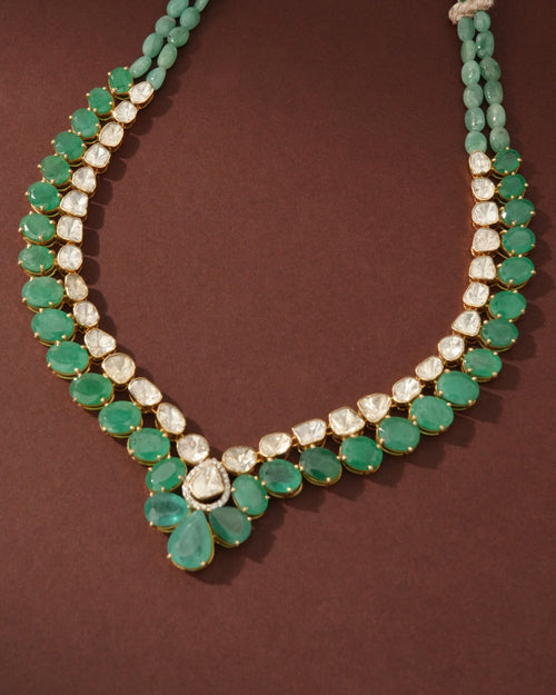 Soumya Polki And Diamond Necklace