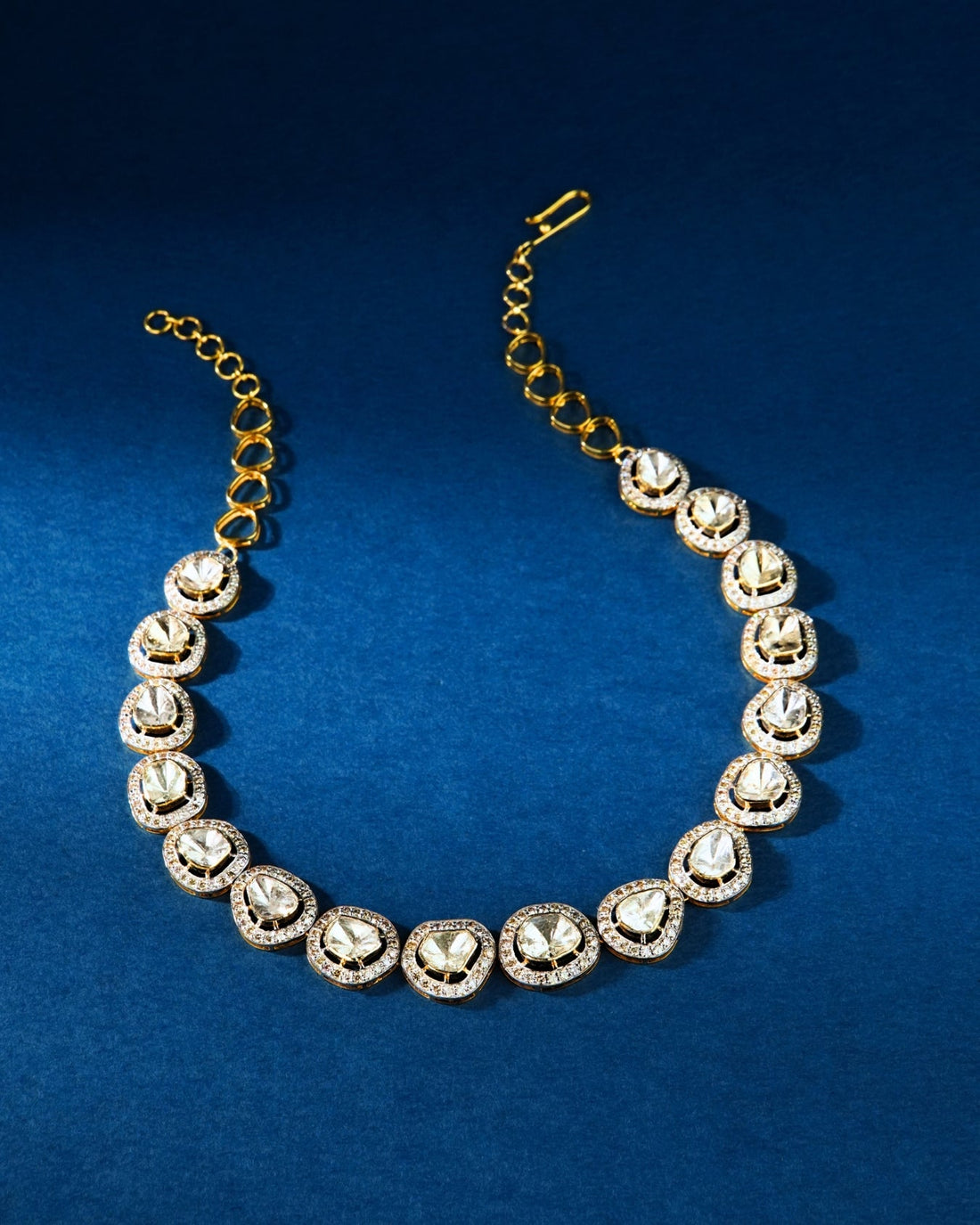 Jordan Polki And Diamond Choker - NO Orders