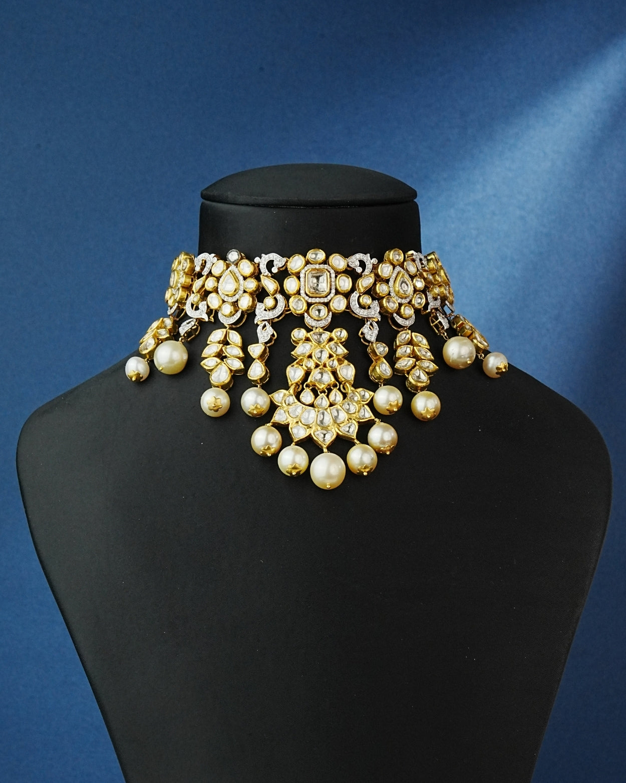 Ritisha Polki And Diamond Choker