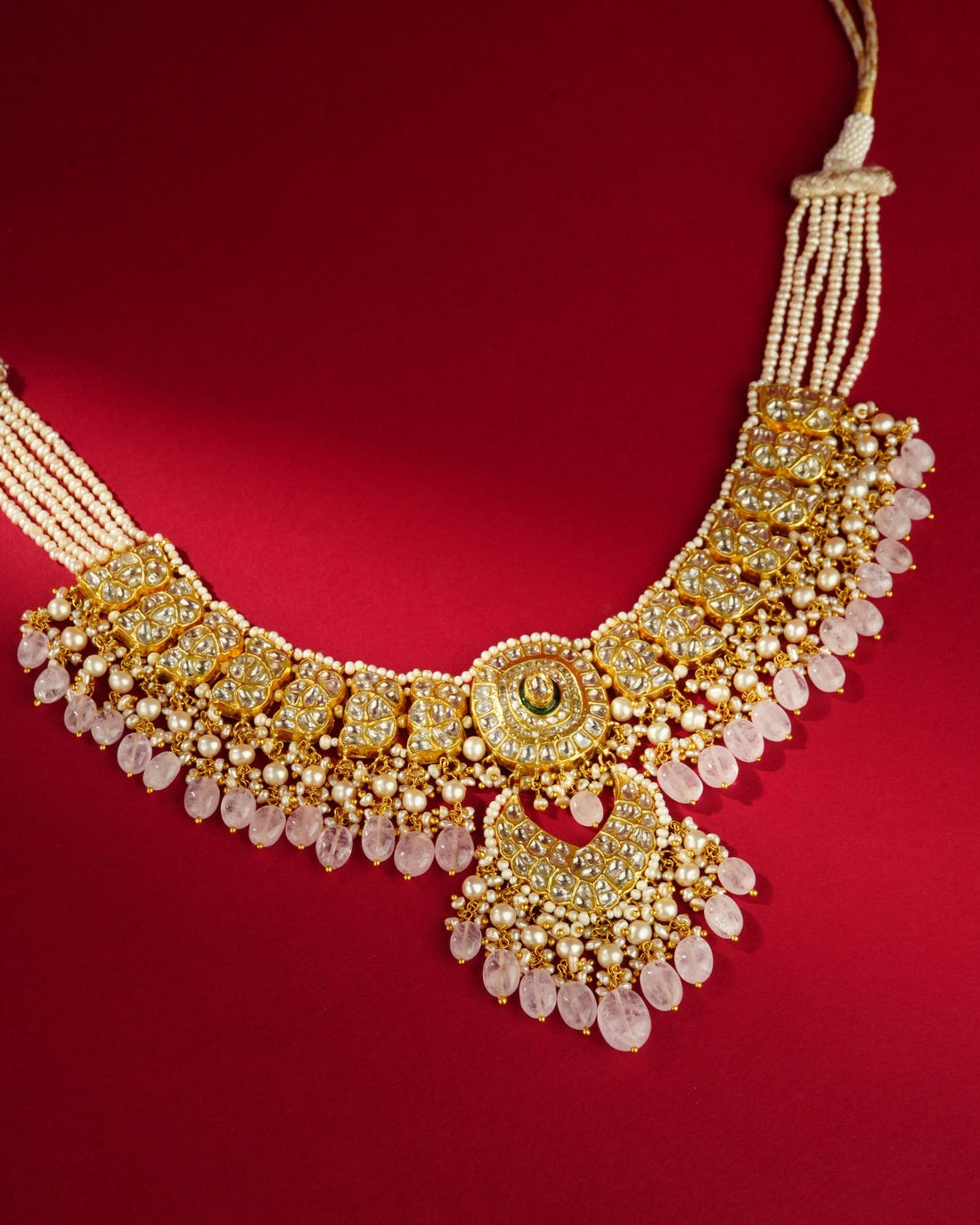 Madhiya Polki Necklace - NO ORDERS
