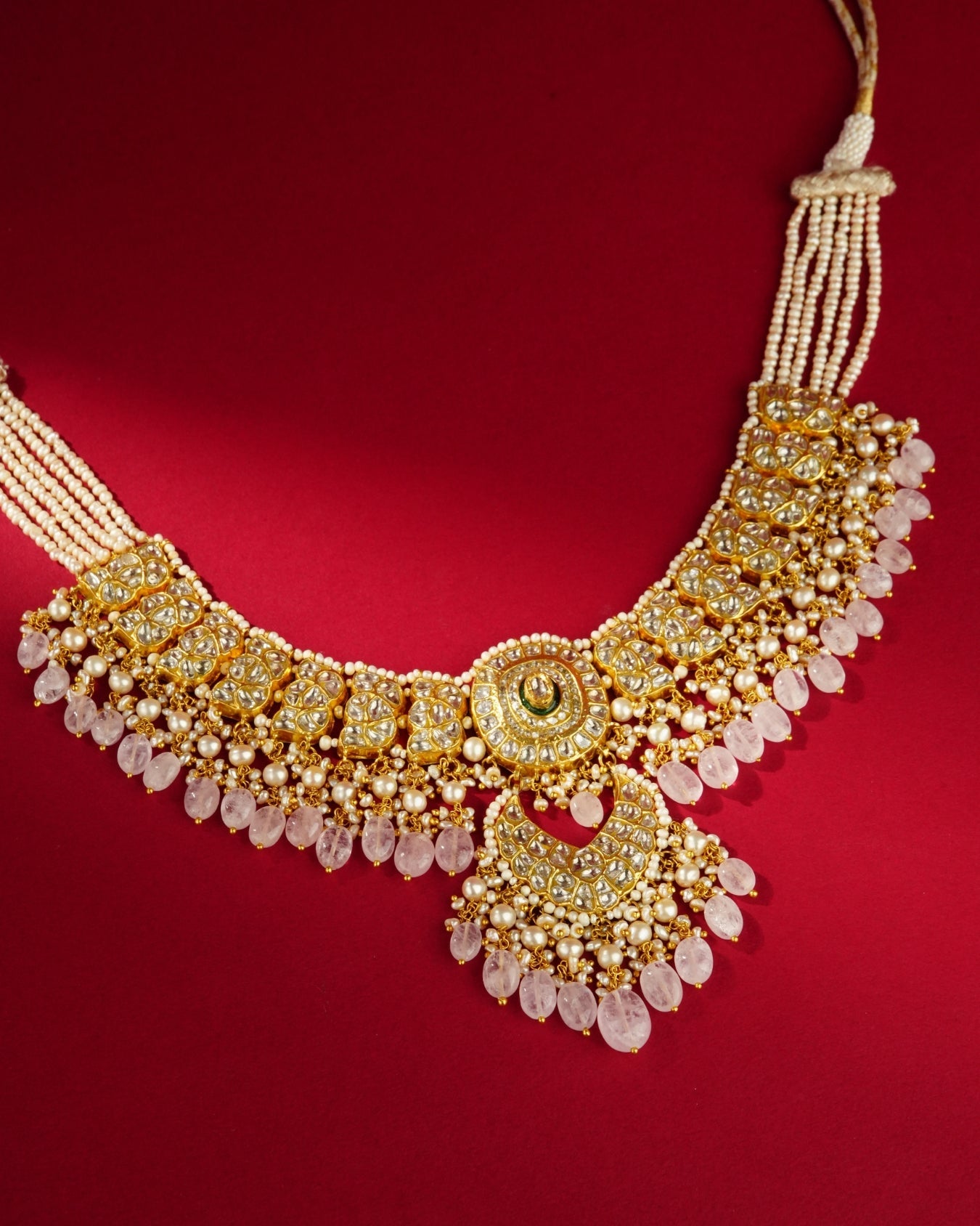 Madhiya Polki Necklace - NO ORDERS