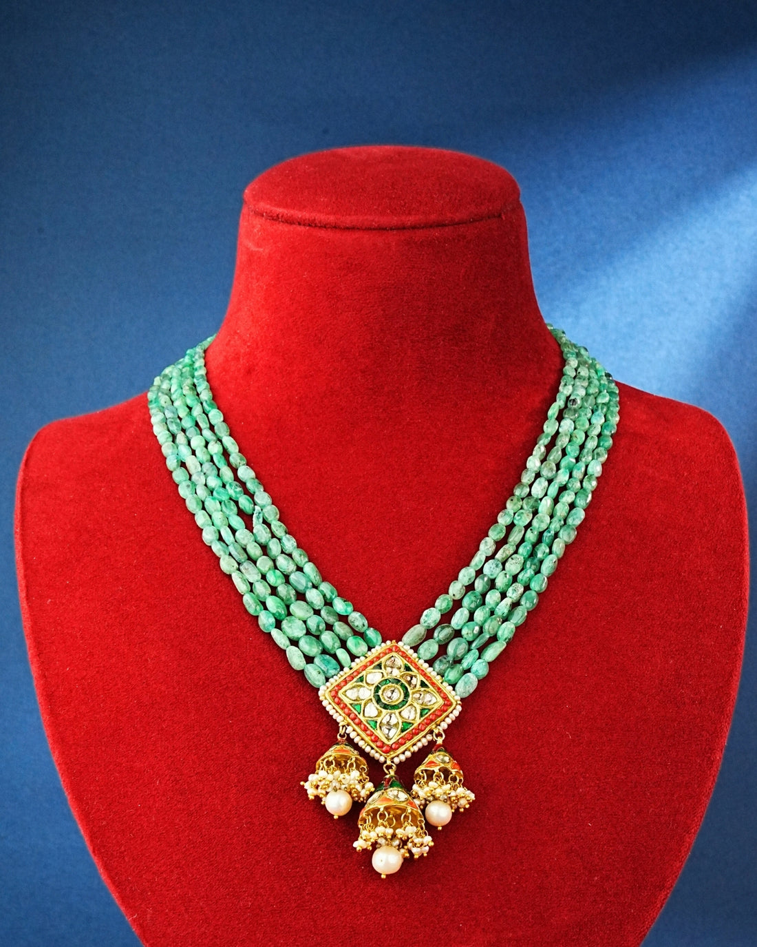 Shika Polki Bead Pendant