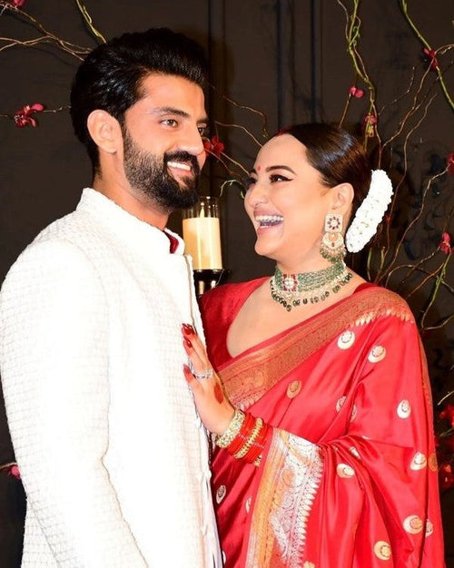 Sonakshi Sinha - Shaina Bridal Polki Set