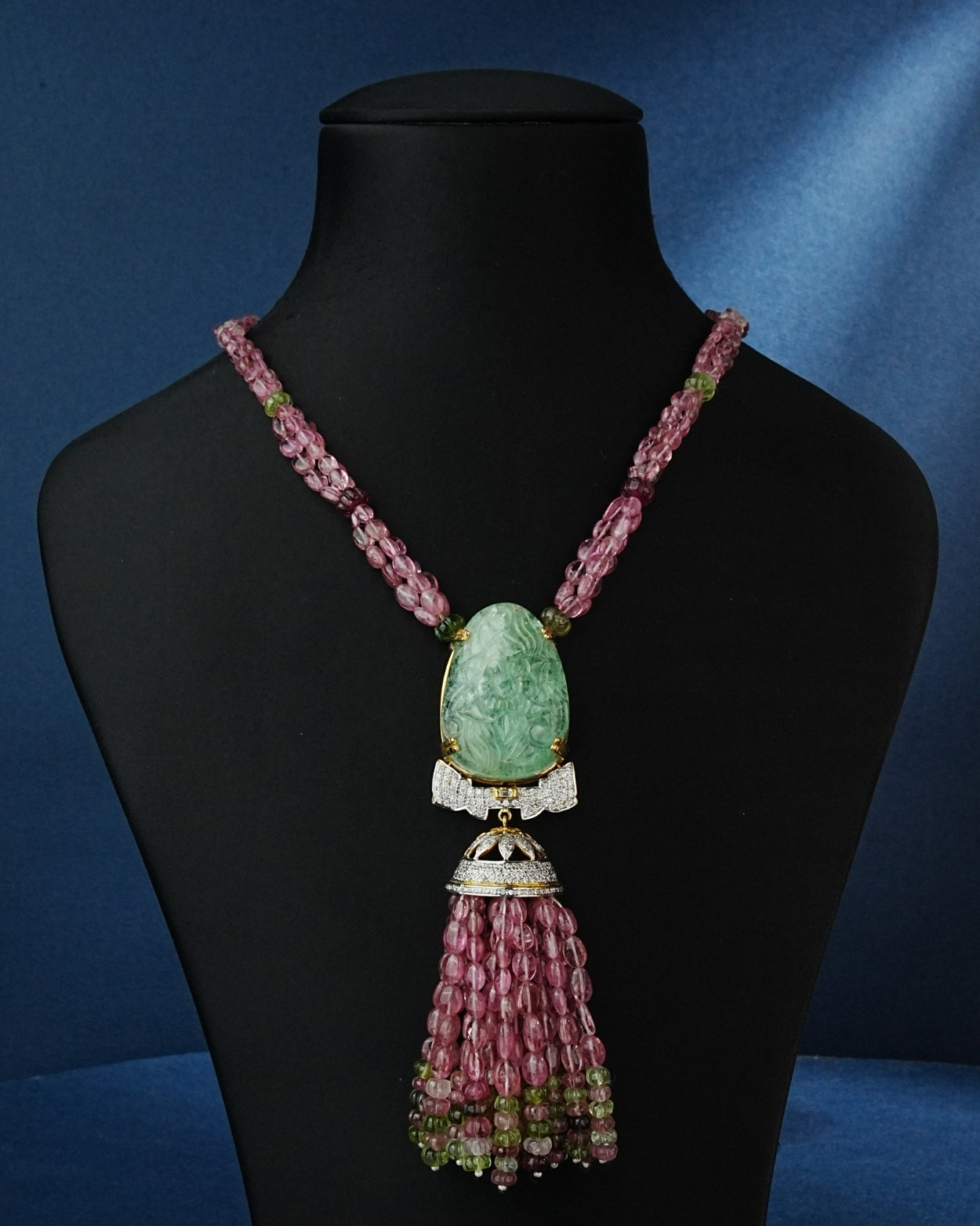 Leena Diamond Bead Pendant