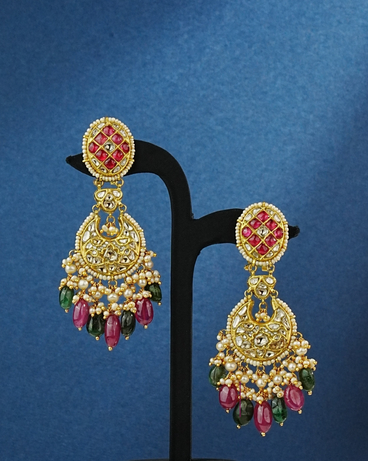 Parina Polki Chandbalis