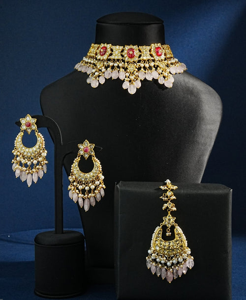 Dhwani Bridal Polki Set