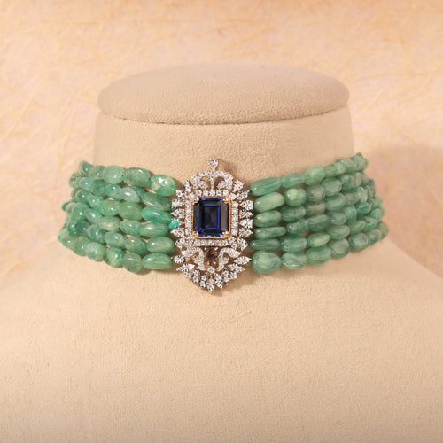Diamond Bead Choker