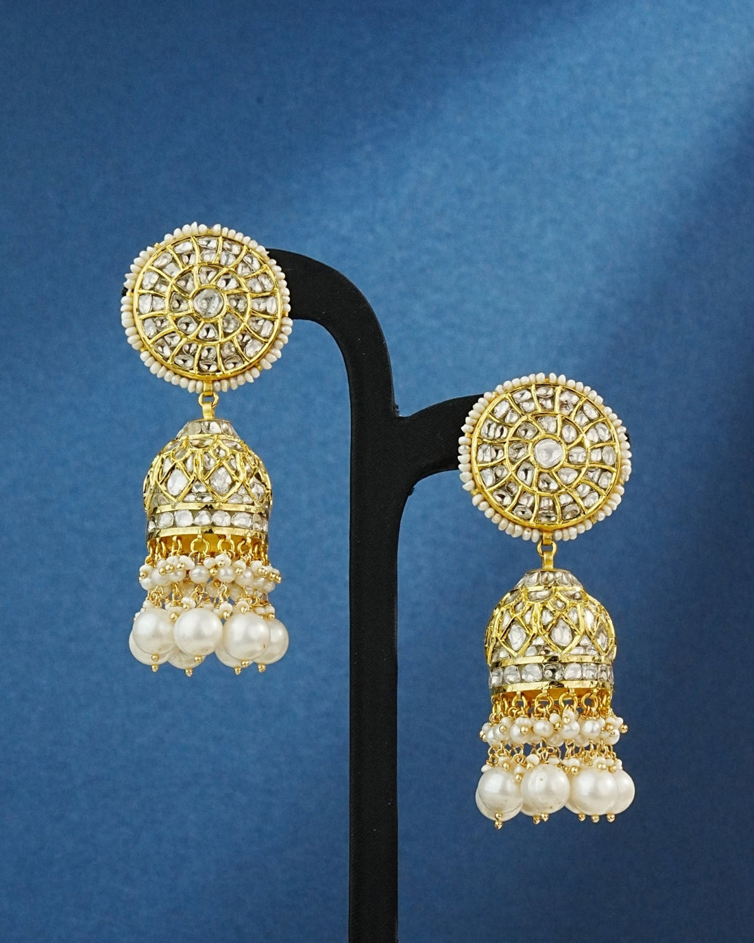 Dorina Polki Jhumkas