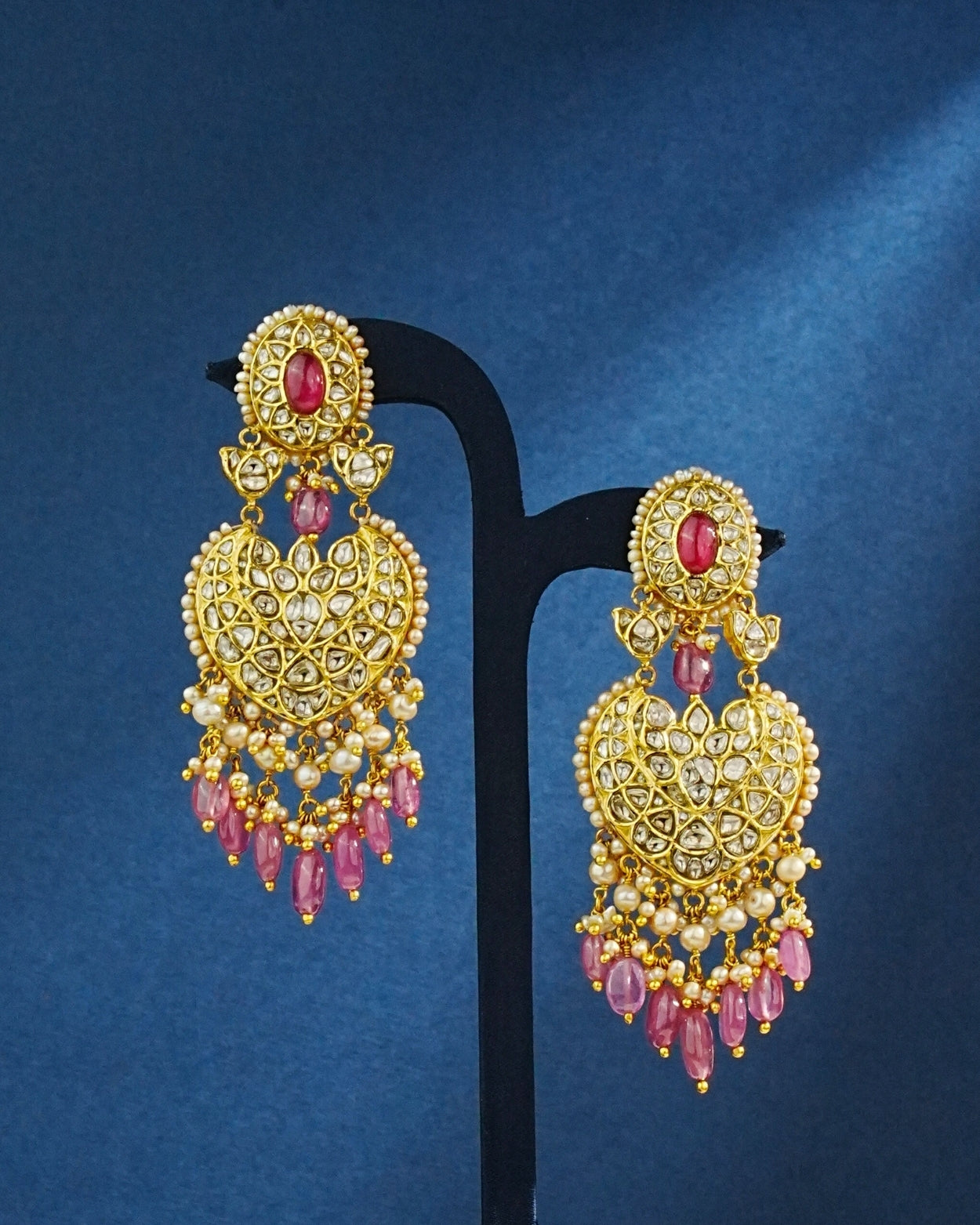 Pushpa Polki Chandbalis