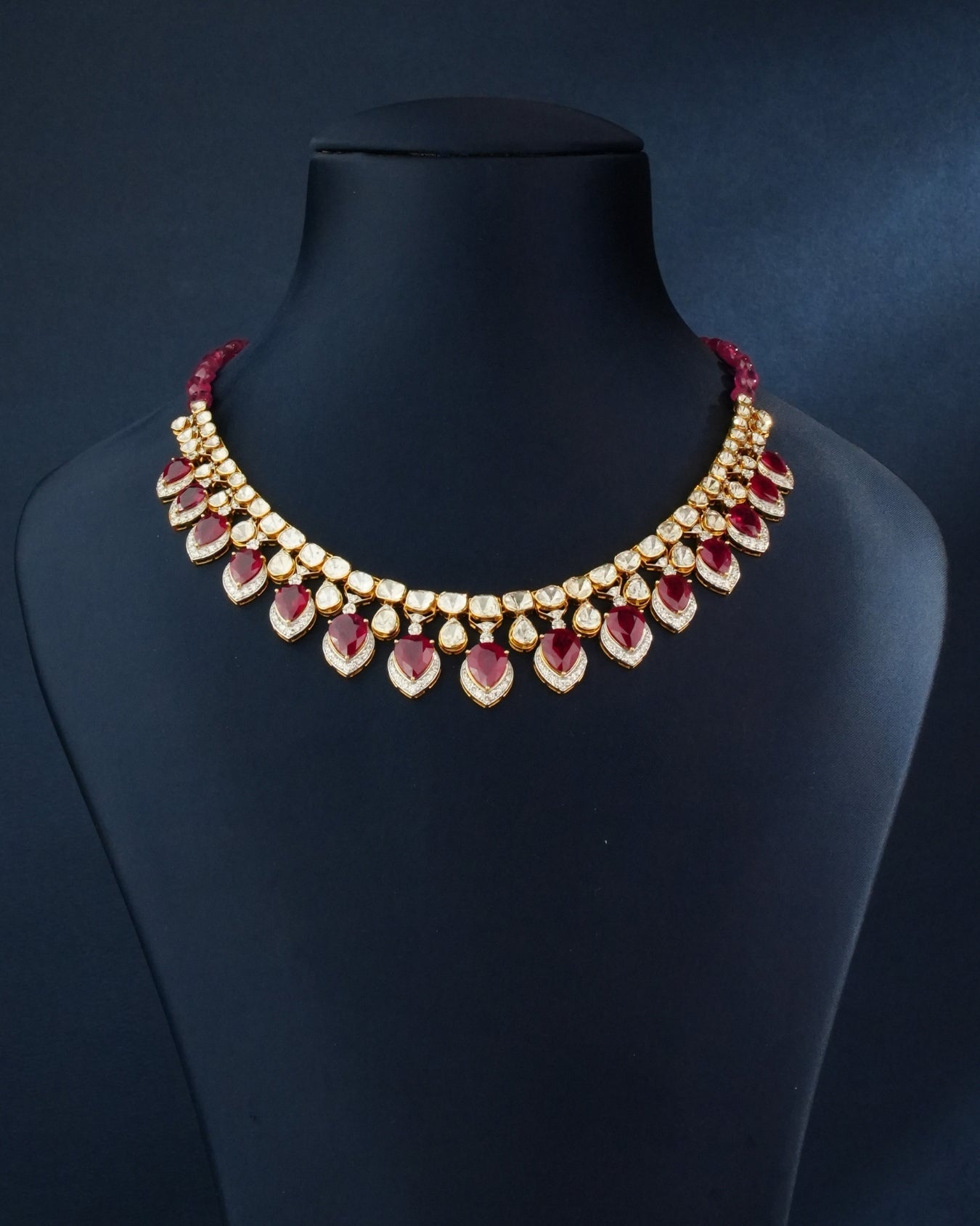 Shikha Polki And Diamond Necklace