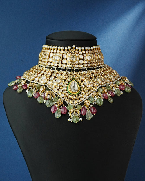 Zareen Jadau Polki Choker