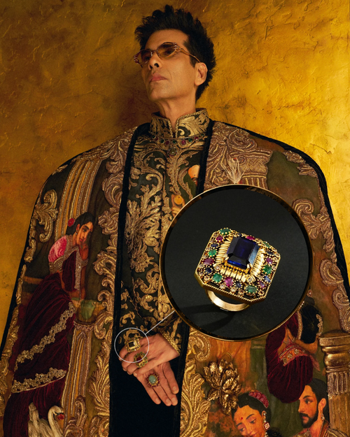 Karan Johar - Aqua Diamond Ring