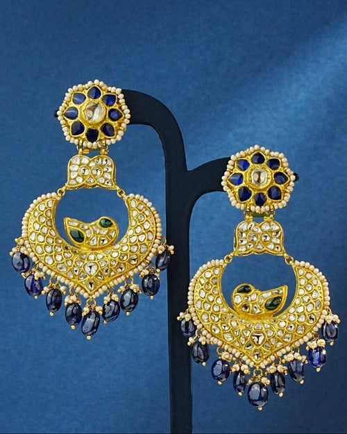 Vasudha Polki Chandbalis