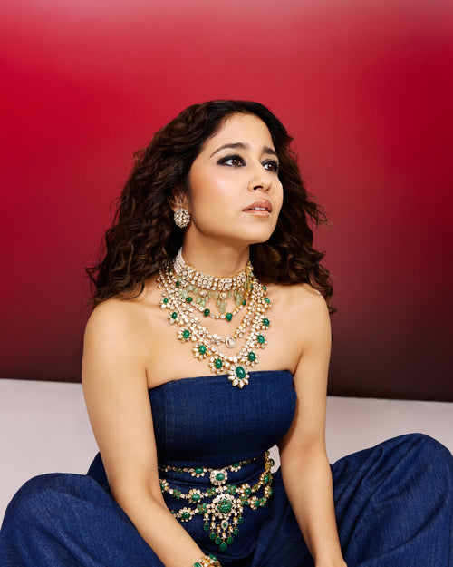 Estella Polki And Diamond Choker