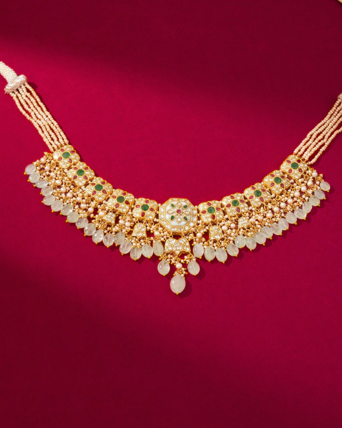 Palak Polki Necklace