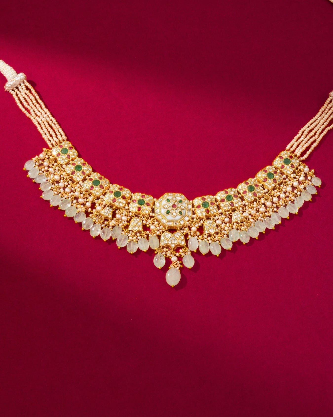 Palak Polki Necklace