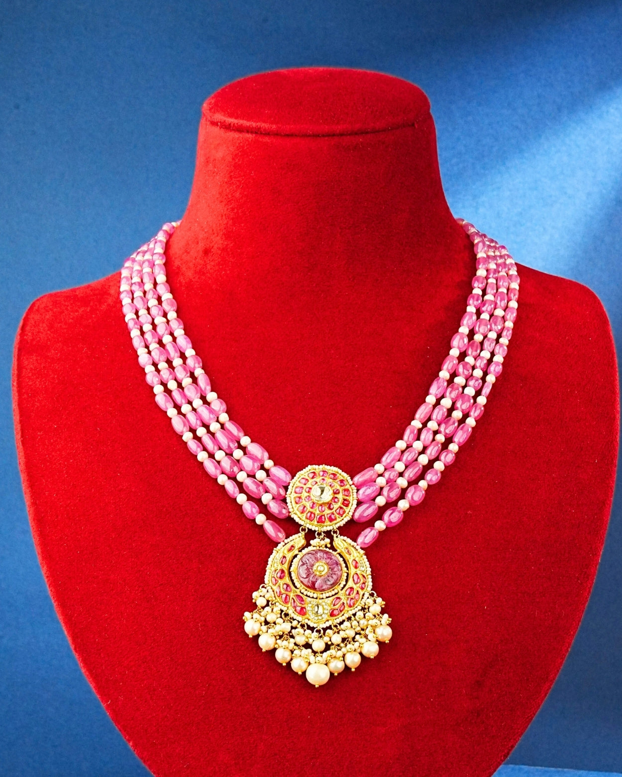 Mysha Polki Bead Pendant