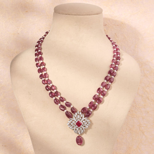Diamond Bead Pendant