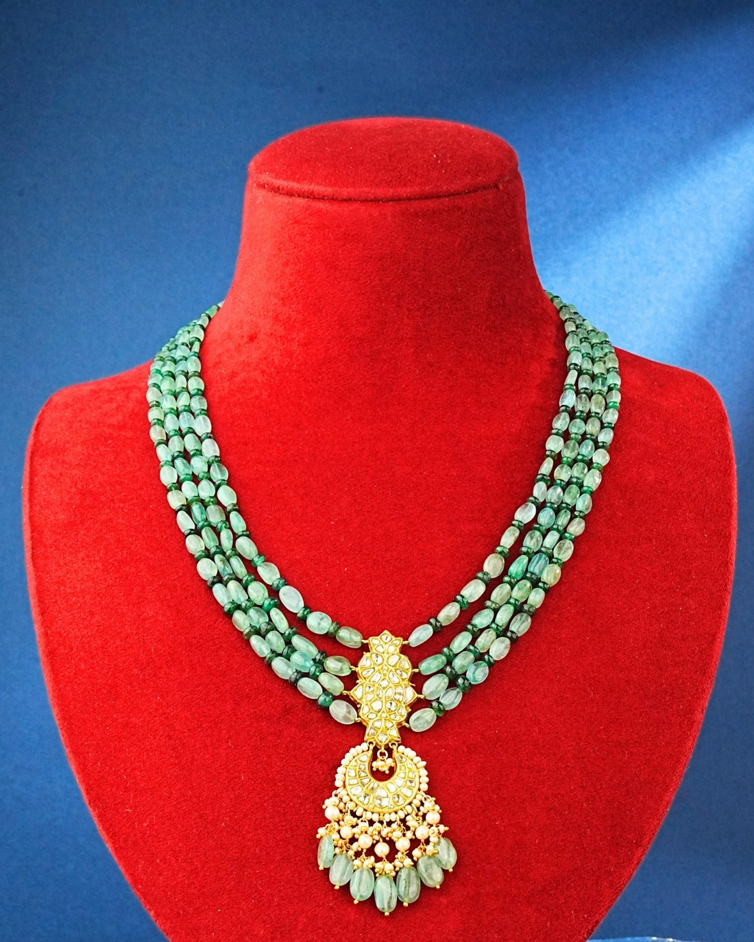 Minakshi Polki Bead Pendant