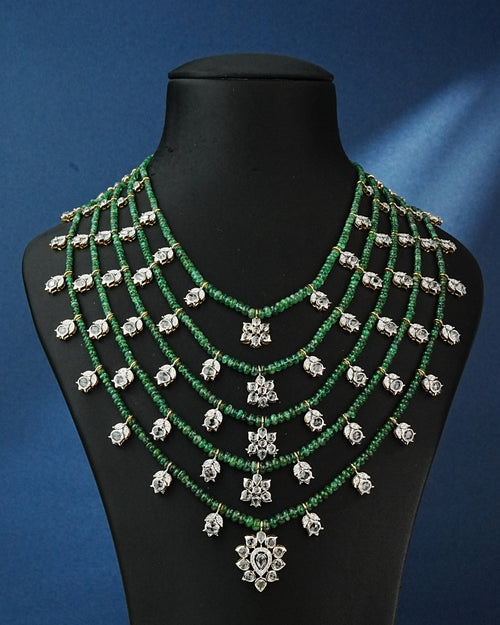 Pradhnya Diamond Long Necklace