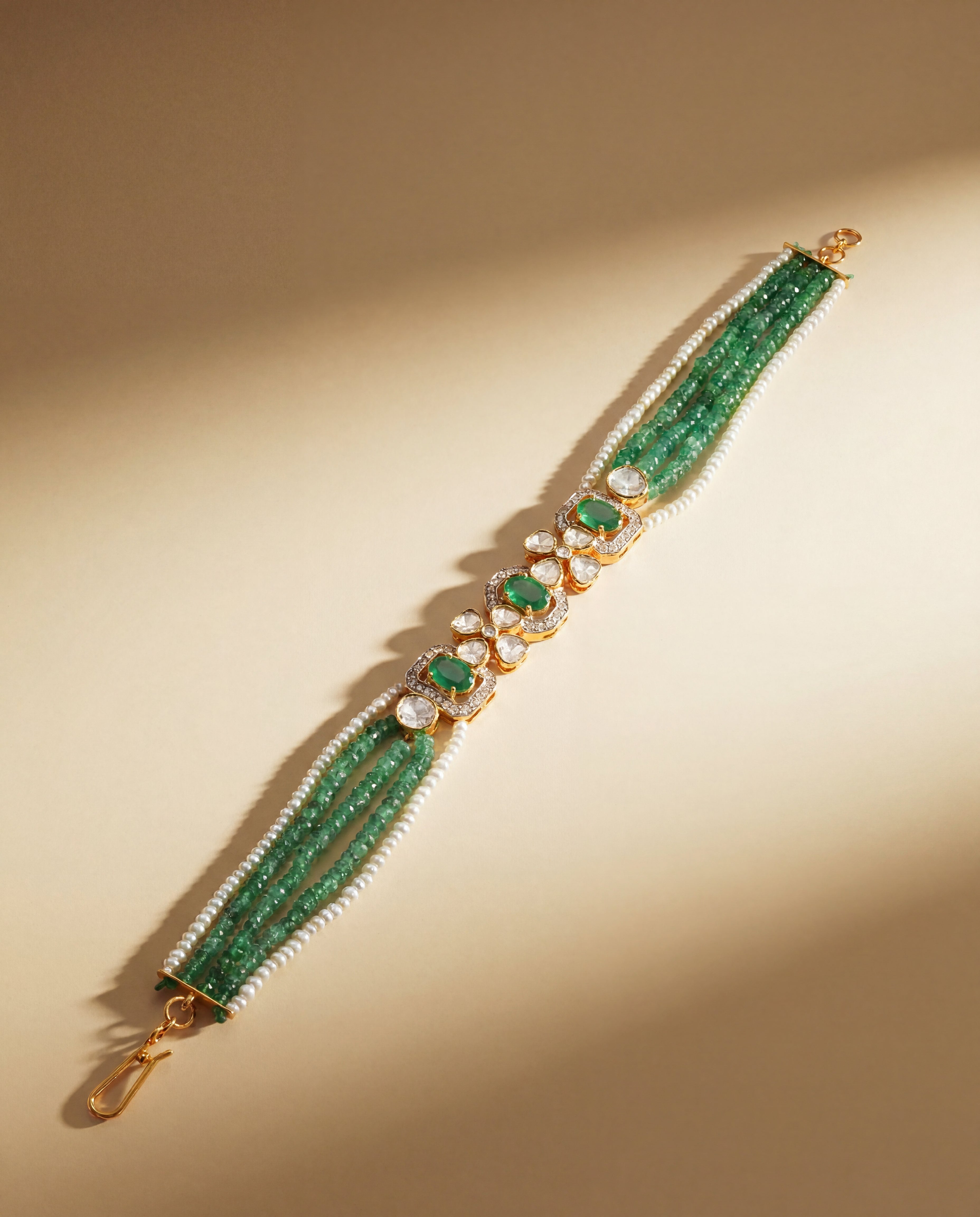 Vaidehi Polki And Diamond Loose Bracelet