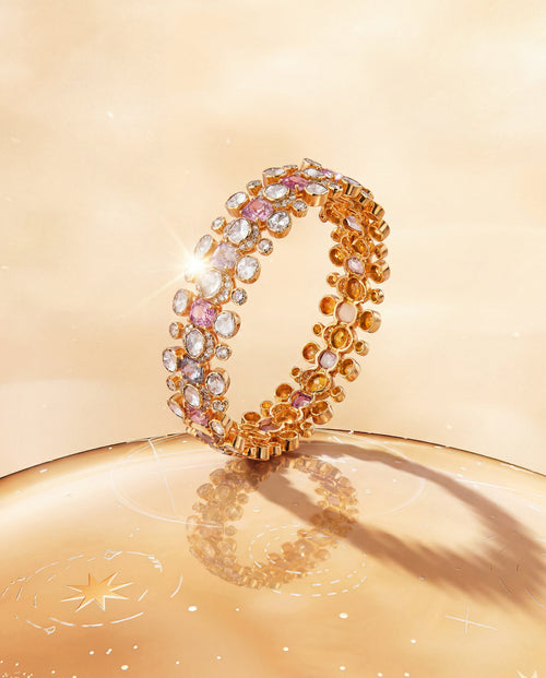Deepika Polki And Diamond Bangle