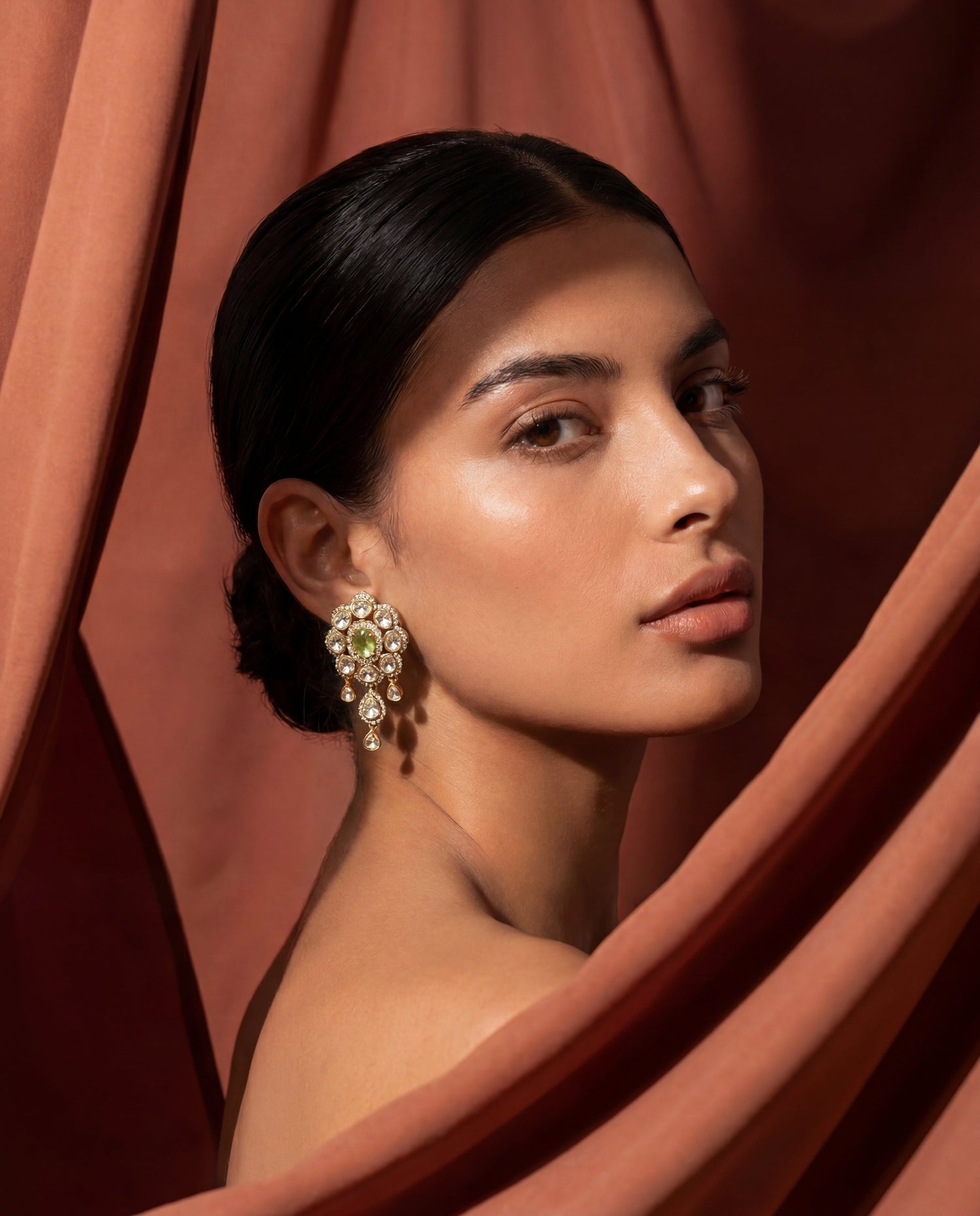 Suhana Polki And Diamond Tops