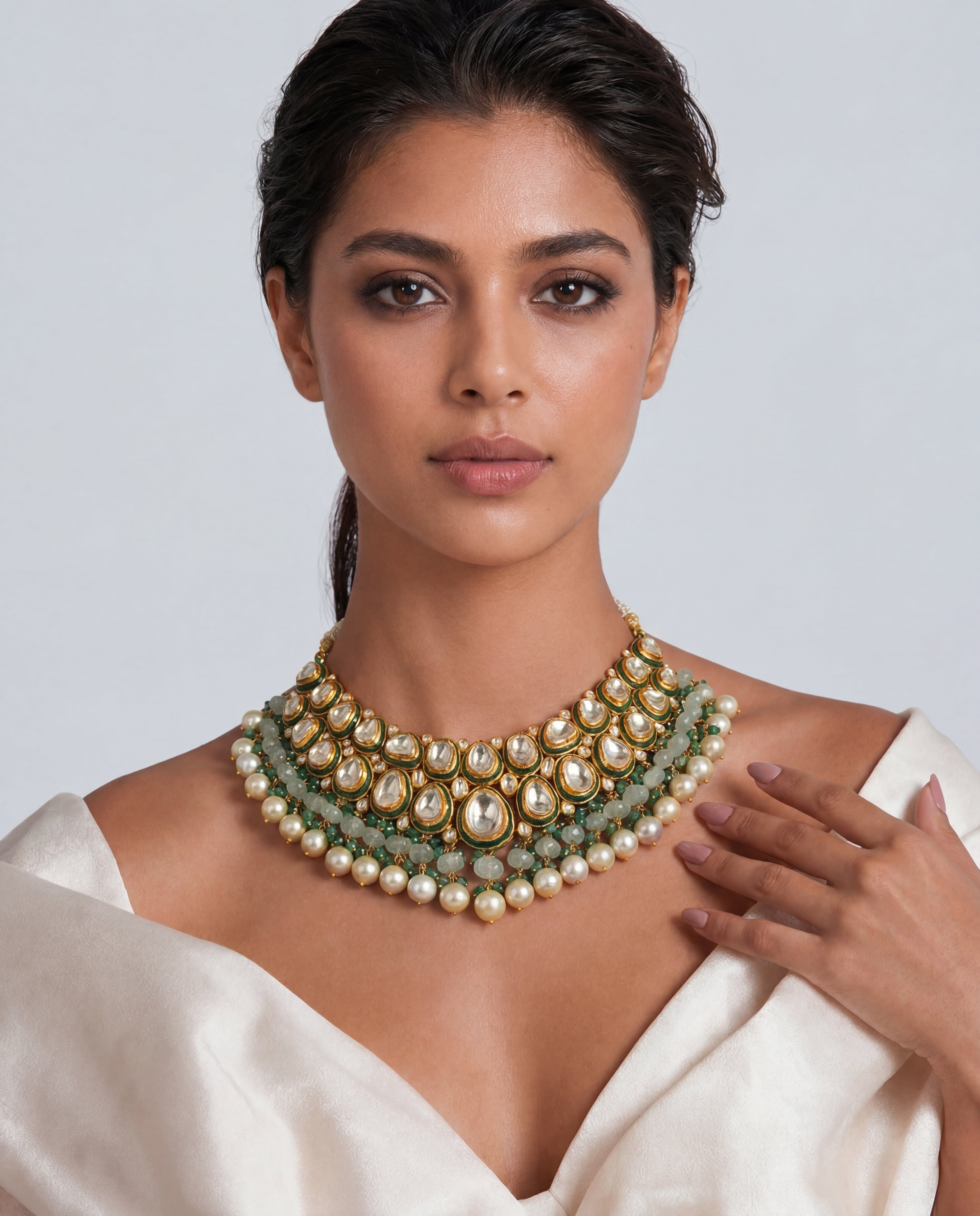 Anika Polki Necklace