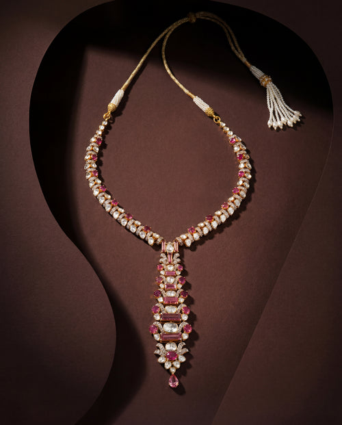 Ishita Polki And Diamond Necklace