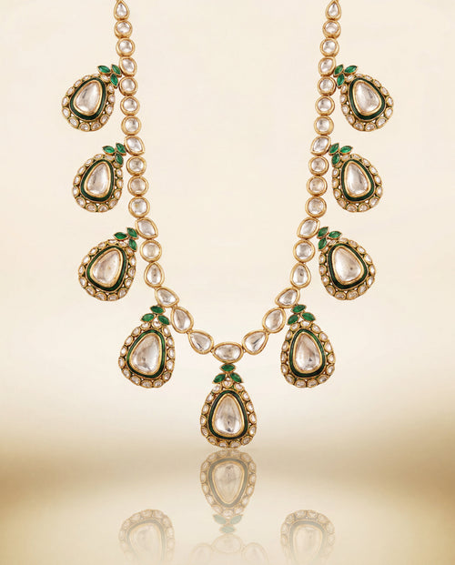 Esha Polki Long Necklace