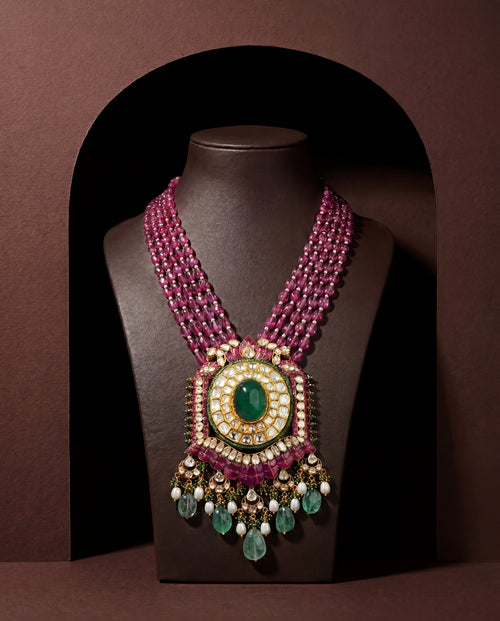 Gauri Polki Long Necklace