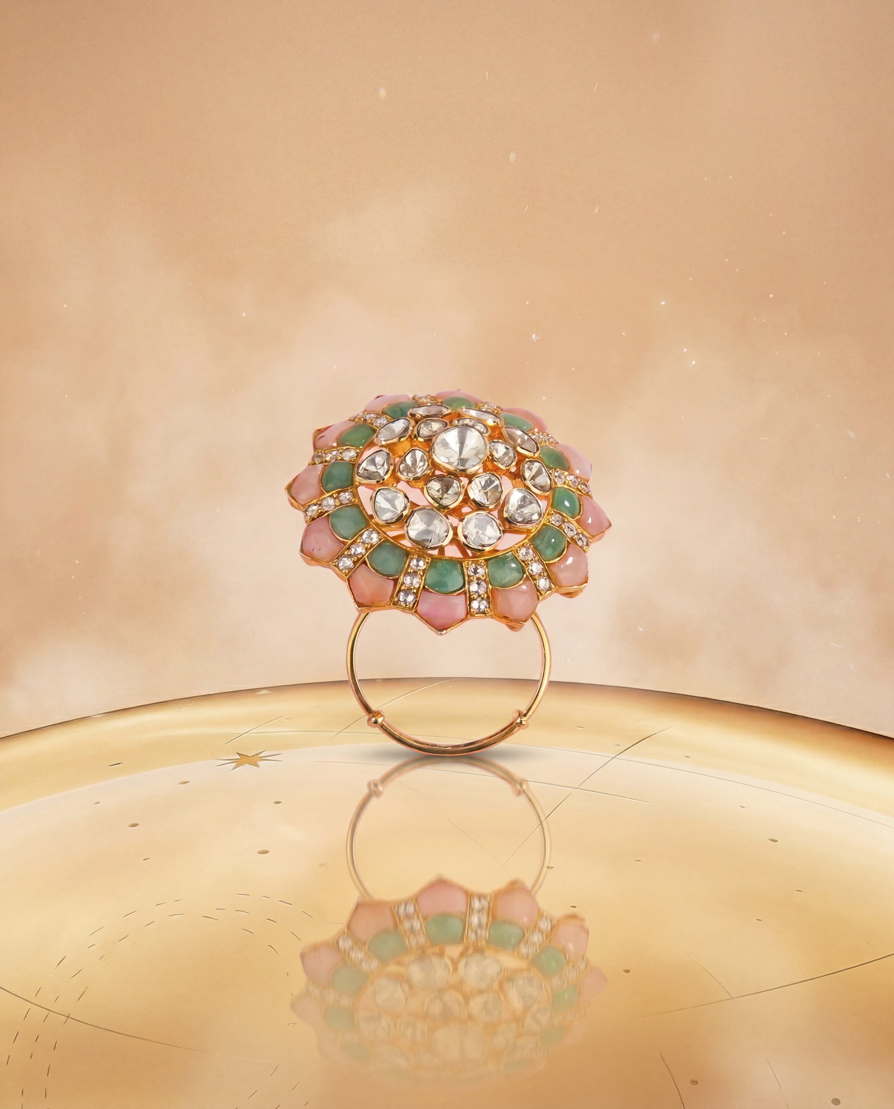 Zaira Polki Ring