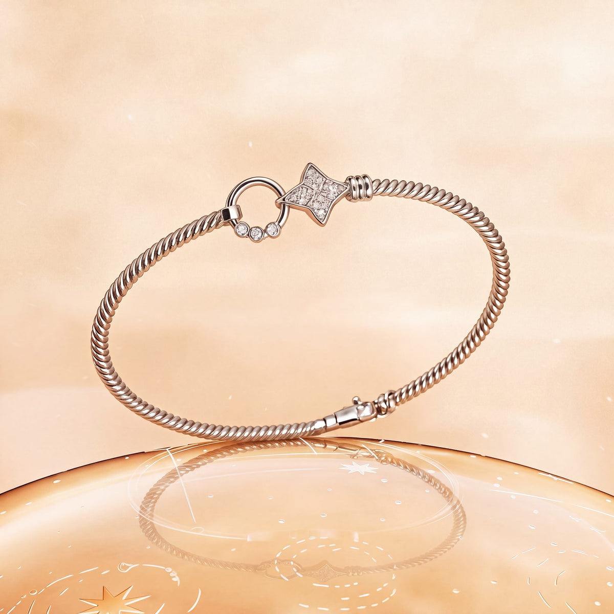 Ahira Diamond Bangle