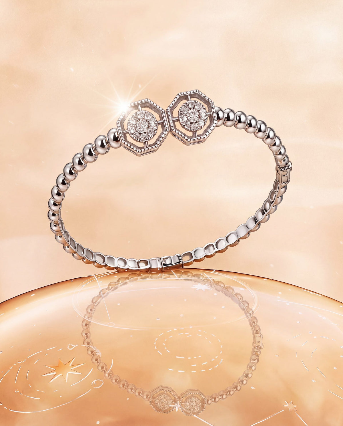 Selena Diamond Bangle