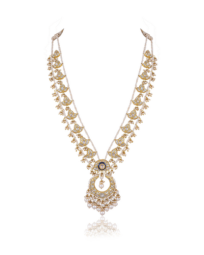 Weronika Polki Long Necklace