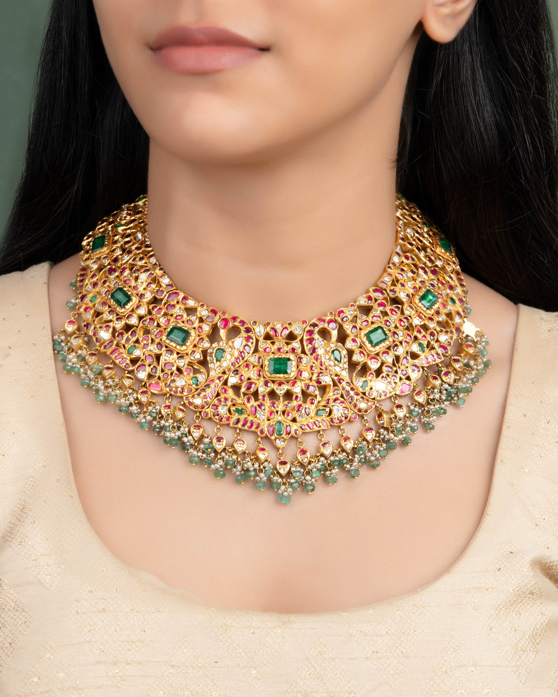 Minakshi Polki Necklace