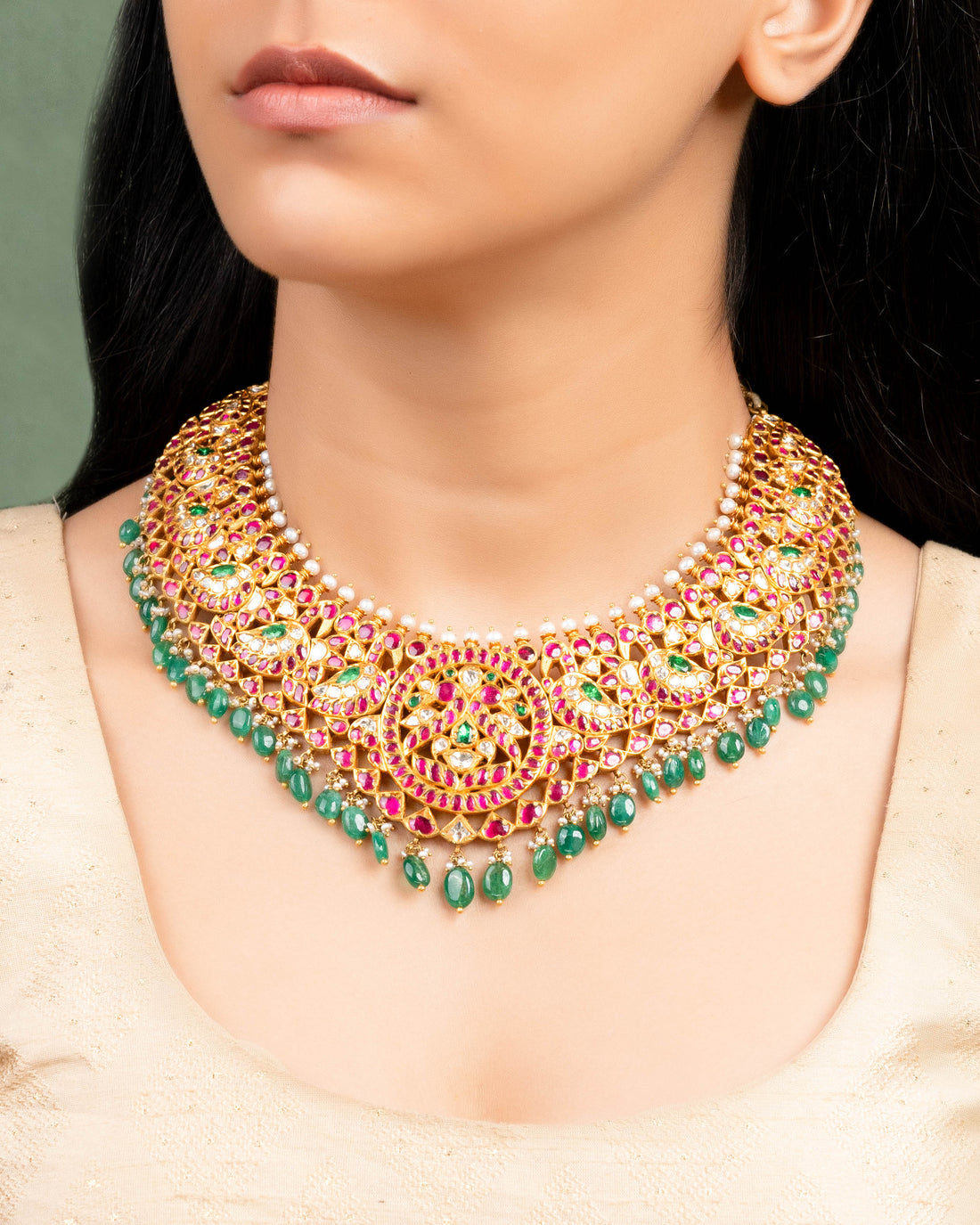 Meena Polki Necklace