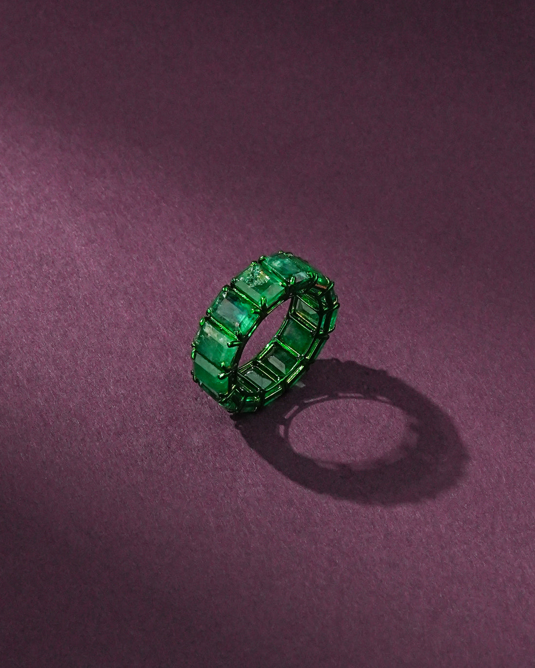 Mysha Emerald Ring